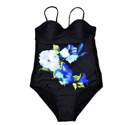 Monokini estilo bandeau -  Sea Flower